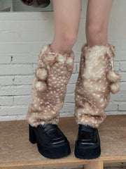 cutiekill-soft-deer-cozy-faux-fur-leg-warmers-c0468