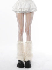cutiekill-soft-furry-lace-up-leg-warmers-c0501