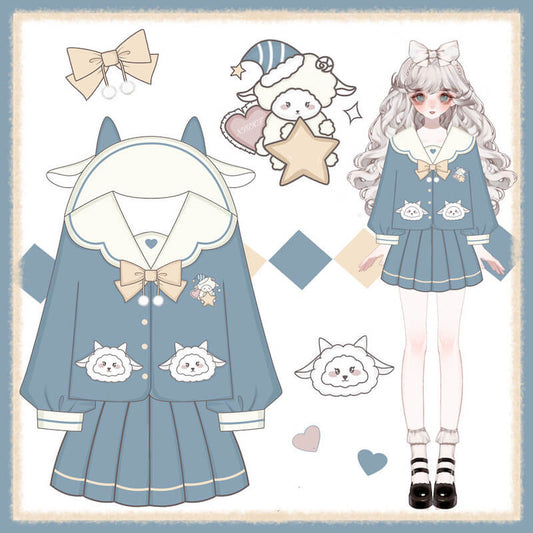 cutiekill-soft-sheep-jk-cute-blue-uniform-set-jk0059