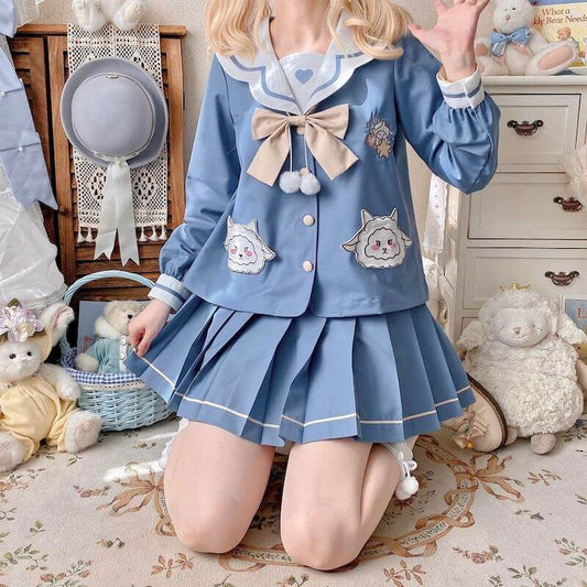 cutiekill-soft-sheep-jk-cute-blue-uniform-set-jk0059