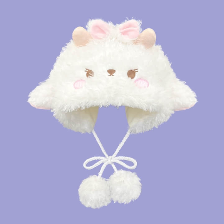 cutiekill-soft-sheep-pompon-hat-c0341
