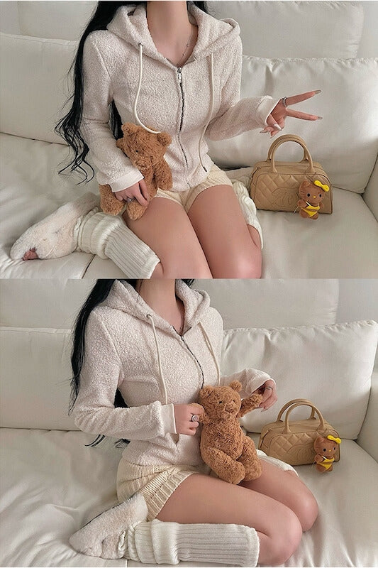 cutiekill-soft-teddy-fleece-zip-up-hoodie-om0477