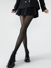 cutiekill-sparkling-shiny-striped-tights-c0244