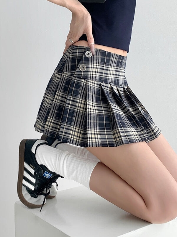 cutiekill-spicy-girl-plaid-low-waisted-mini-skirt-om0398