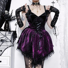 cutiekill-spider-purple-dress-ah0528