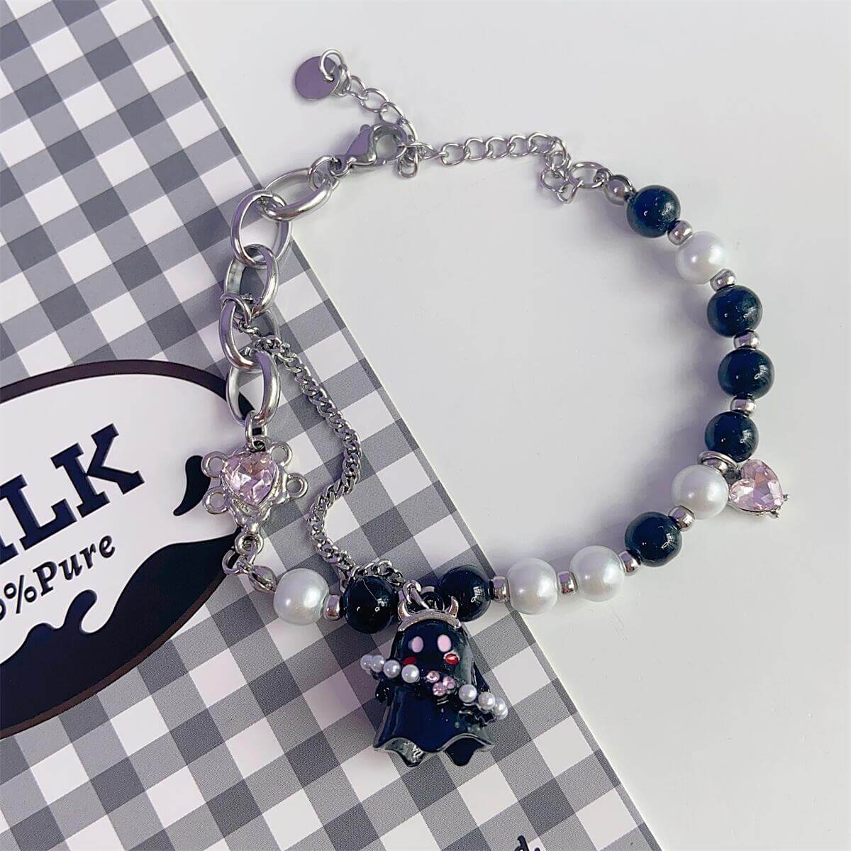 cutiekill-spooky-ghost-necklace-bracelet-ah0453