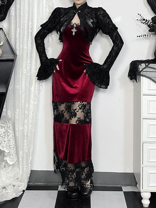 cutiekill-spooky-goth-lace-patchwork-dress-ah0766
