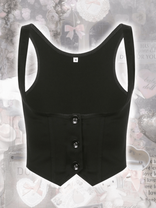 cutiekill-square-neck-button-up-crop-vest-top-om0513 600