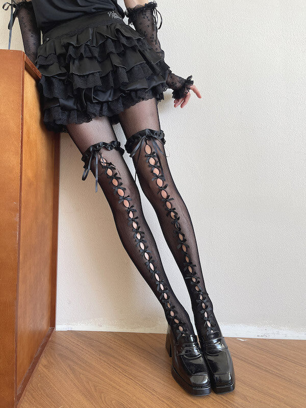 cutiekill-sugar-chic-cut-out-bow-lace-tights-c0518