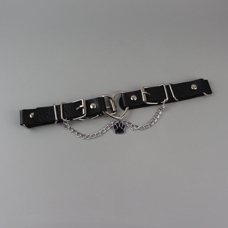 cutiekill-sugar-spike-puppy-paw-choker-acc002