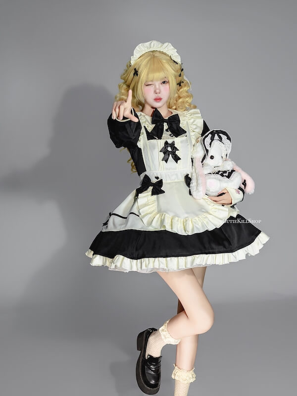 cutiekill-sweet-bows-kawaii-maid-dress-ah0907
