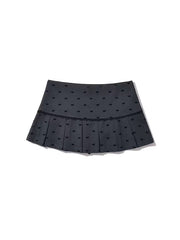 Sweetheart ballet core pleated skirt