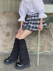 Soft Puff Trumpet leg warmers