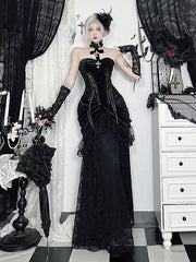 cutiekill-victorian-darkness-ruffled-lace-skirt-ah0879