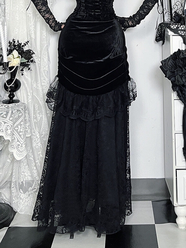 cutiekill-victorian-darkness-ruffled-lace-skirt-ah0879