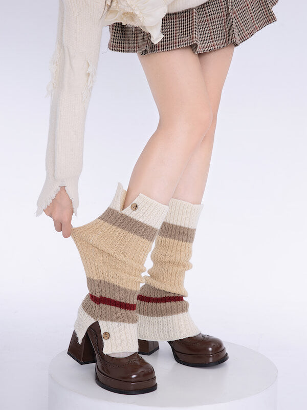 Vintage academia color leg warmers – Cutiekill