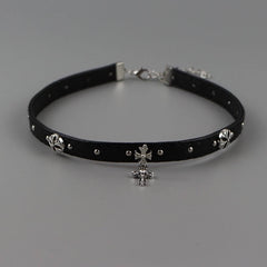 cutiekill-vintage-cross-punk-choker-ah0634