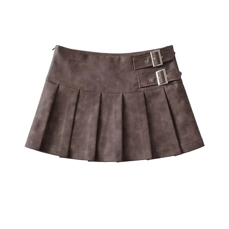 cutiekill-vintage-girl-buckle-skirt-om0245