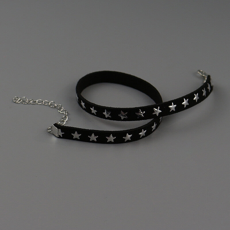 cutiekill-vintage-stars-choker-bracelet-ah0674