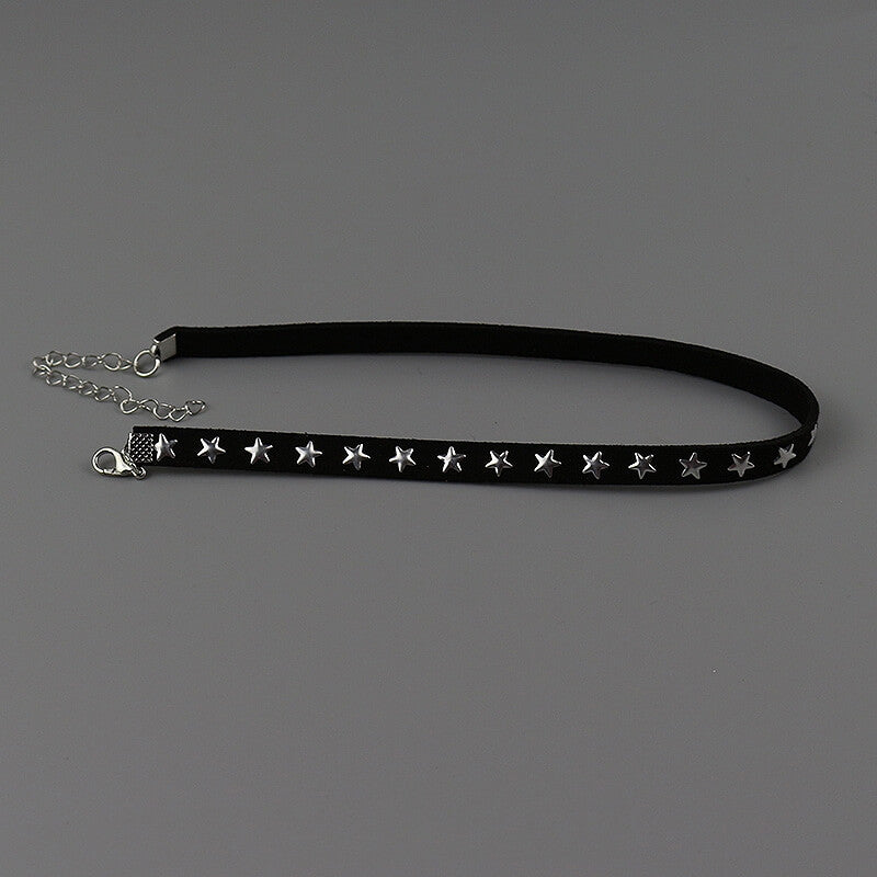 cutiekill-vintage-stars-choker-bracelet-ah0674