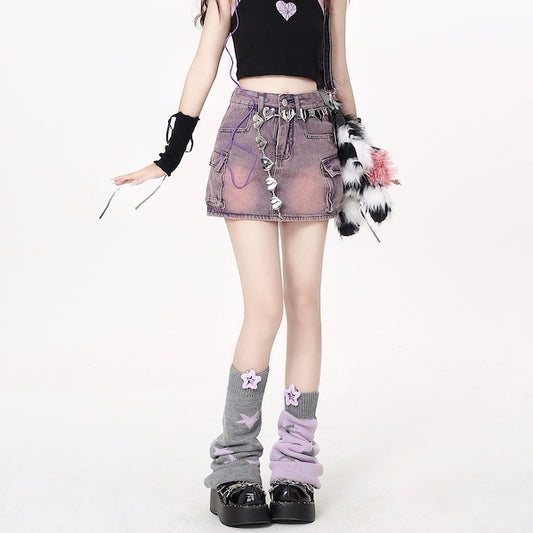    cutiekill-vintage-street-stars-leg-warmers-c0176