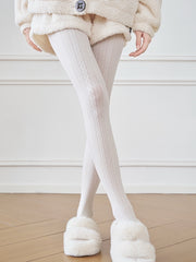 Vintage twist layering tights