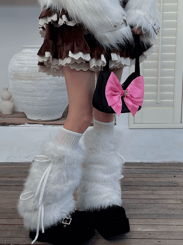 cutiekill-winter-lace-up-faux-fur-leg-warmers-c0470