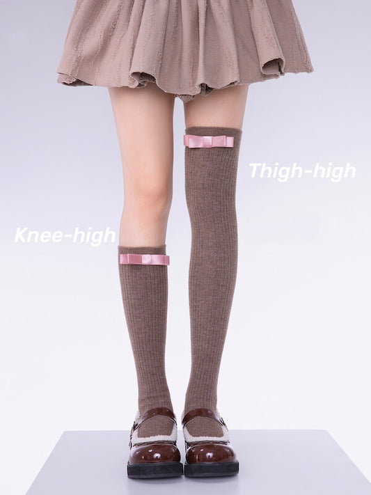 cutiekill-winter-woolen-knot-bow-stockings-c0363 600