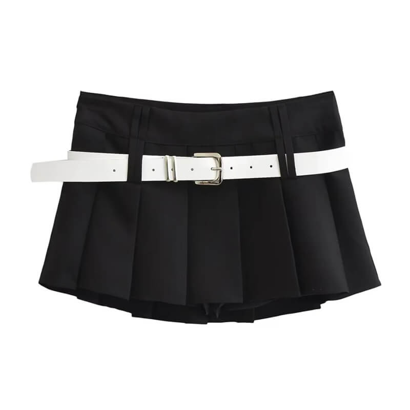 cutiekill-y2k-aesthetic-belt-skirt-om0126