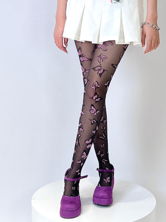    cutiekill-y2k-butterfly-embroidery-tights-c0283
