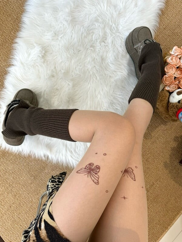 cutiekill-y2k-butterfly-tattoo-tights-c0093