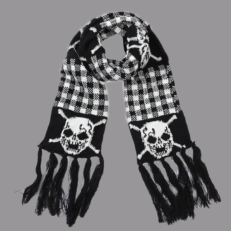 cutiekill-y2k-dark-skull-scarf-ah0672