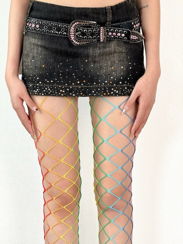 cutiekill-y2k-rainbow-mesh-fishnet-tights-c0459