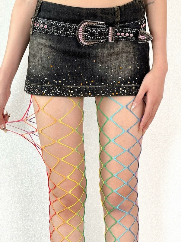 cutiekill-y2k-rainbow-mesh-fishnet-tights-c0459