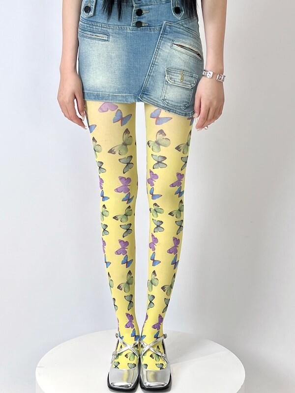 cutiekill-y2k-subculture-butterfly-print-tights-c0455