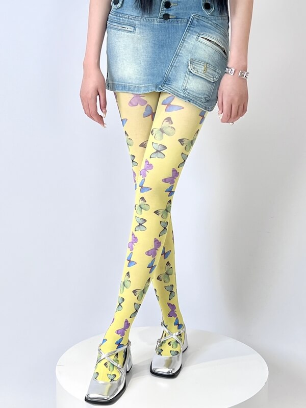 cutiekill-y2k-subculture-butterfly-print-tights-c0455