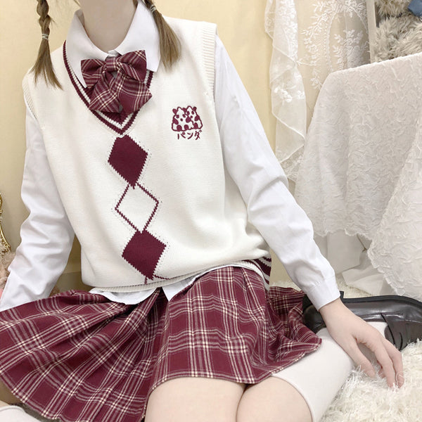 JK kawaii rice knit sweater vest – Cutiekill