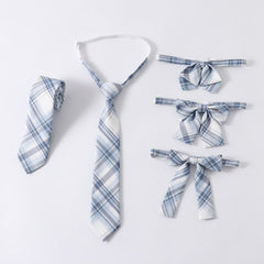    cutiekil-skirt-bow-jk-glacier-blue-plaid-uniform-skirt-c00883