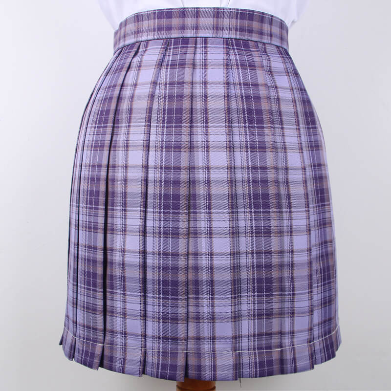    cutiekil-skirt-bow-jk-soda-purple-plaid-uniform-skirt-c00764