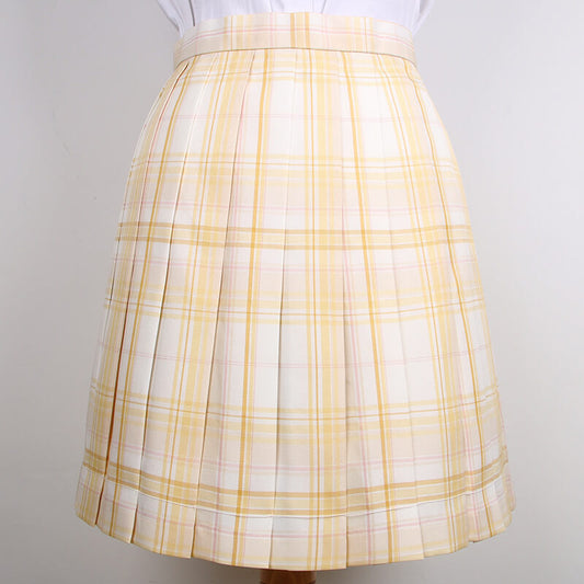    cutiekil-skirt-bow-jk-yellow-plaid-uniform-skirt-c00884 800