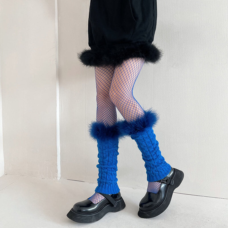 cutiekill-aesthetic-y2k-fluffy-leg-warmers-c0192