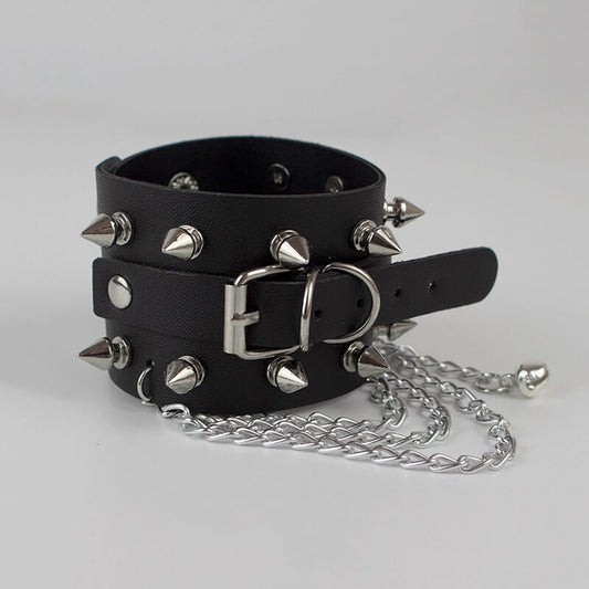 Alternative punk rivet chains bracelet 800