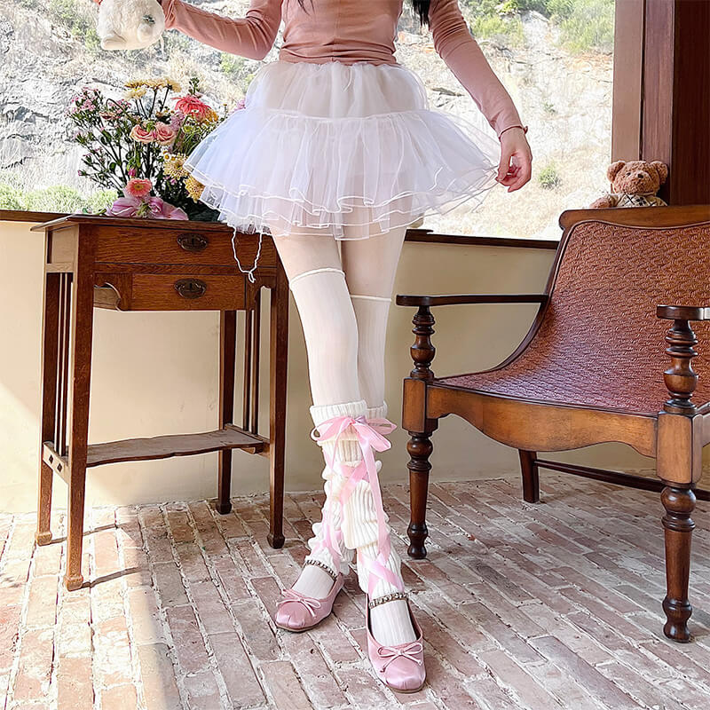 cutiekill-angel-doll-ribbon-leg-warmers-tights-c0258