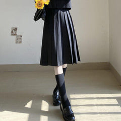 [Black Blue White] JK sailor girl school uniform set – Cutiekill