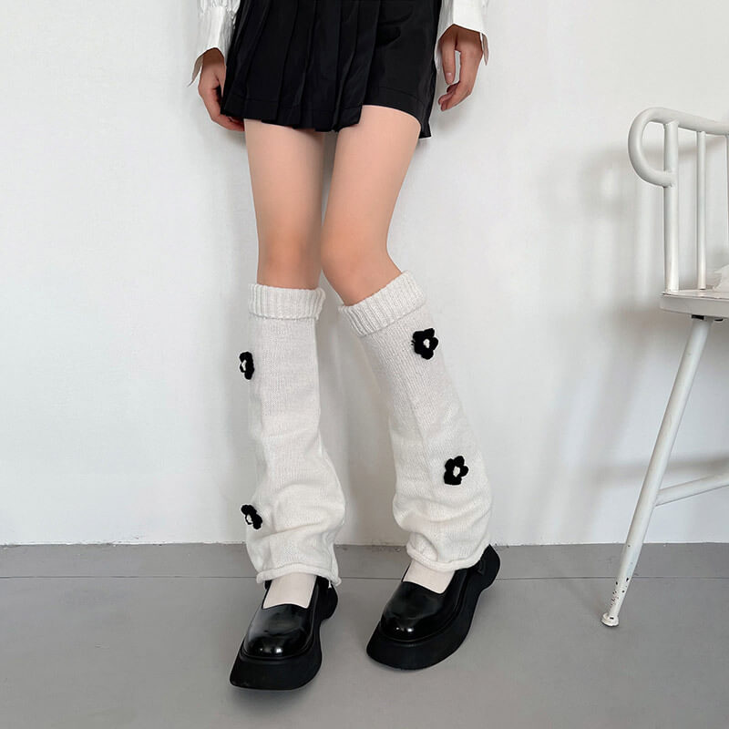 Hot girl y2k stripes knit leg warmers – Cutiekill