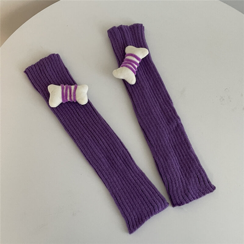 Candy bones y2k leg warmers – Cutiekill