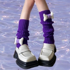    cutiekill-candy-bones-y2k-kawaii-leg-warmers-c0157