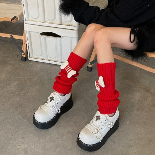    cutiekill-candy-bones-y2k-kawaii-leg-warmers-c0157