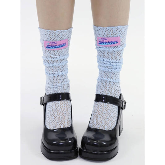 Candy lace stockings