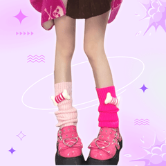    cutiekill-cute-candy-bones-y2k-kawaii-leg-warmers-c0157-72